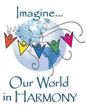 In Harmony Show Logo by Liz von Achen